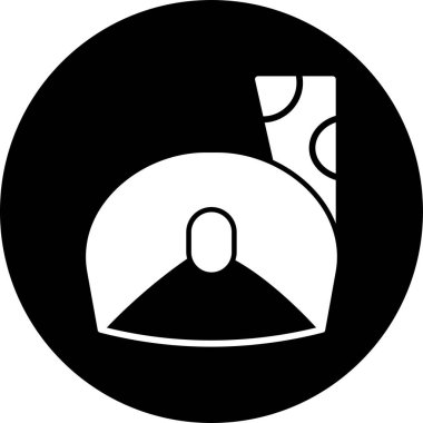 Türban ağ simgesi vektör illüstrasyonu