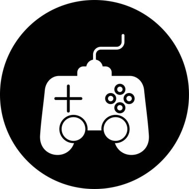 Oyun Denetleyici Web simgesi, vektör illüstrasyonu