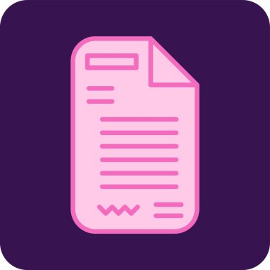 Harf web simgesi vektör illüstrasyonu