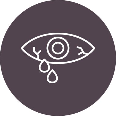 Basit sulu göz çizimi