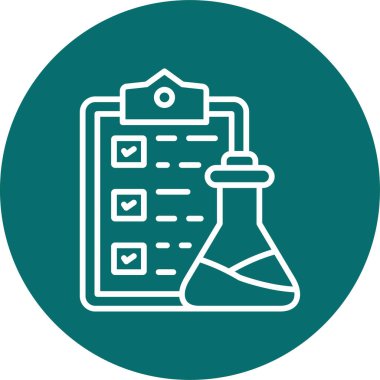 Bilim araştırma raporu vektör illüstrasyonu 