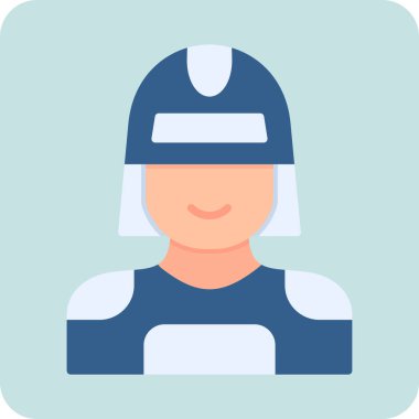 Süper kahraman ağ simgesi, vektör illüstrasyonu