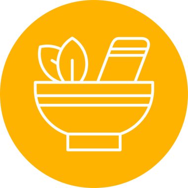 Havan ve tokmağın temel doğrusal çizimi