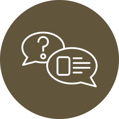 Konuşma baloncukları, iletiler, vektör illüstrasyonu