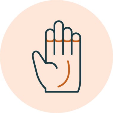 Siyanoz ağ simgesi vektör illüstrasyonu