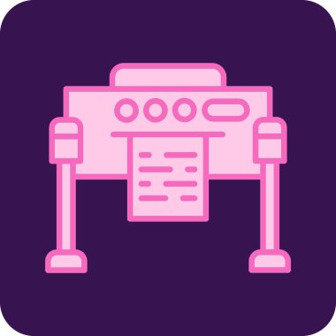 Kesik kağıt için ofis elektronik çizicisinin doğrusal çizimi