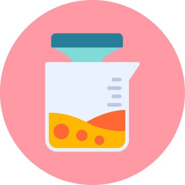 Web simgesi filtreleniyor basit illüstrasyon