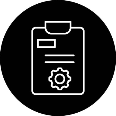 Boş zamanlaması olan pano, basit vektör tasarımı