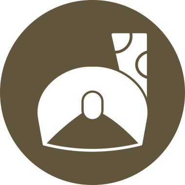 Türban ağ simgesi vektör illüstrasyonu