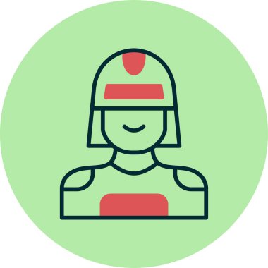 Süper kahraman ağ simgesi, vektör illüstrasyonu