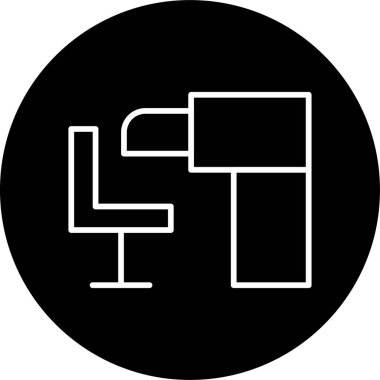 Sensorama web simgesi vektör illüstrasyonu