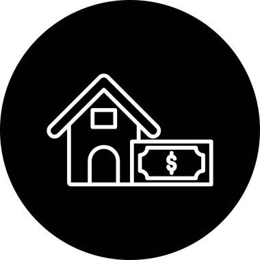 Varlıklar web simgesi vektör çizimi