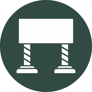 Banner web simgesi, illüstrasyon tasarımı 