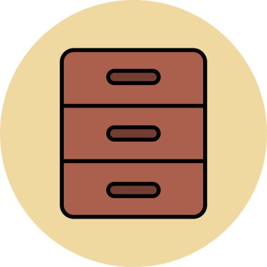 Arşiv. Web simgesi basit tasarım 