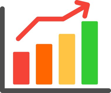 Modern Kızışma simgesinin vektör illüstrasyonu
