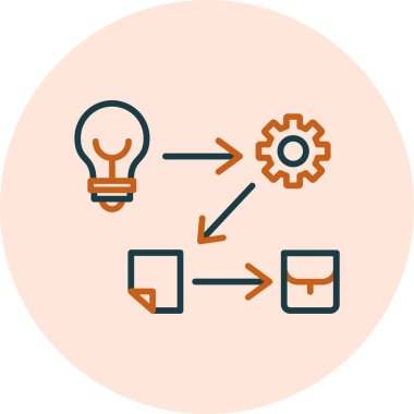 İşlem yapılıyor. Web simgesi basit illüstrasyon