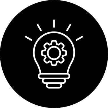 Ampul Ağı simgesi, vektör illüstrasyonu