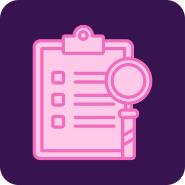 Metin için alanı olan iş sayfası, basit vektör tasarımı