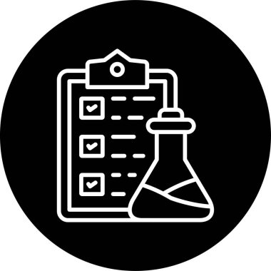 Bilim araştırma raporu vektör illüstrasyonu 