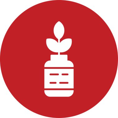 Yapraklı bitkinin temel doğrusal çizimi