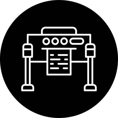 Kesik kağıt için ofis elektronik çizicisinin doğrusal çizimi