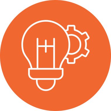 Basit Bilgi simgesi vektör illüstrasyonu