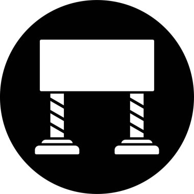 Banner web simgesi, illüstrasyon tasarımı 