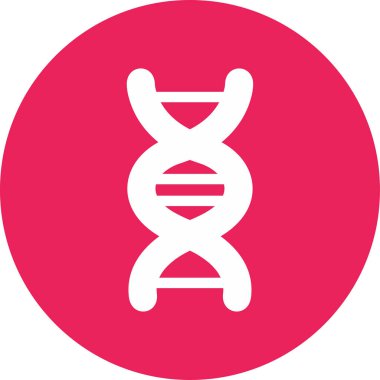 dna. Web simgesi basit illüstrasyon 