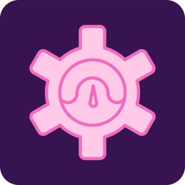 Kpi web simgesi basit illüstrasyon