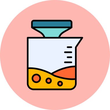 Web simgesi filtreleniyor basit illüstrasyon