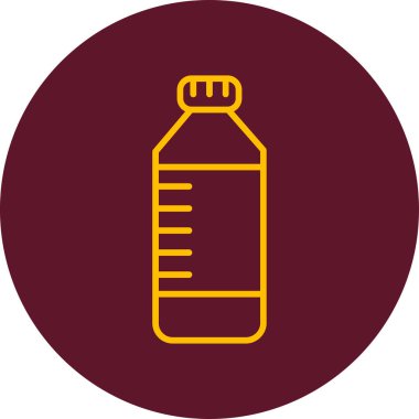 şişe simgesi vektör illüstrasyonu