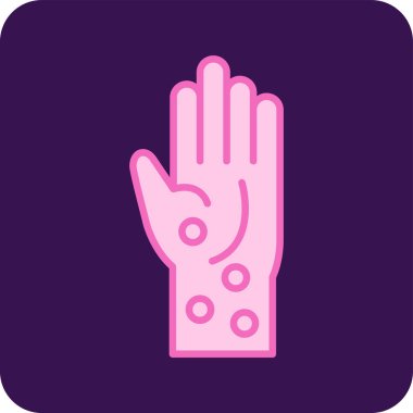 döküntü ağ ikonu vektör illüstrasyonu