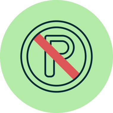 Park işareti yok Basit simge