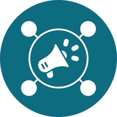 Kanallar web simgesi vektör illüstrasyonu