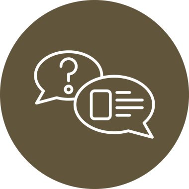 Konuşma baloncukları, iletiler, vektör illüstrasyonu