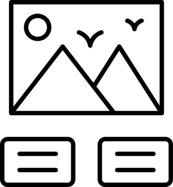 Kullanıcı Oluşturulmuş İçerik Ağı vektör illüstrasyonu