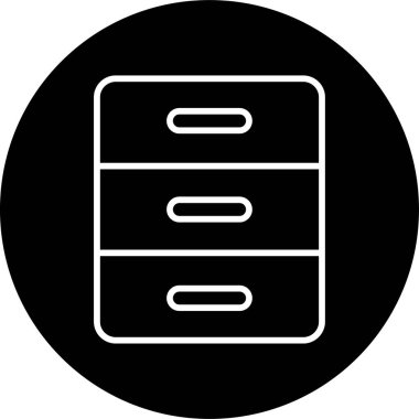 Arşiv. Web simgesi basit tasarım 