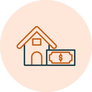 Varlıklar web simgesi vektör çizimi