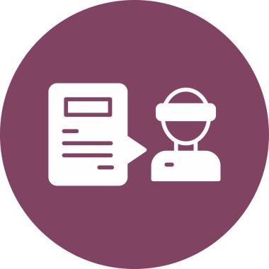 Nlp web simgesi vektör illüstrasyonu