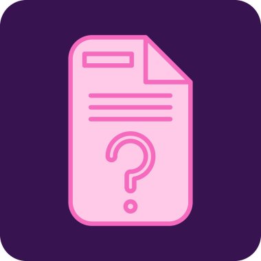 Bilinmeyen ağ simgesi vektör illüstrasyonu