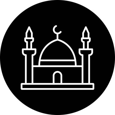 Cami - Müslüman binası, doğrusal resim