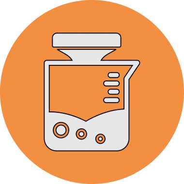 Web simgesi filtreleniyor basit illüstrasyon