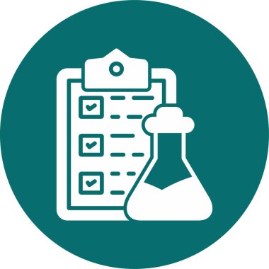 Bilim araştırma raporu vektör illüstrasyonu 