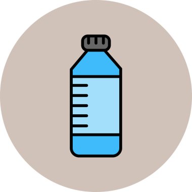 Modern b 'nin vektör illüstrasyonunda su ikonu yok