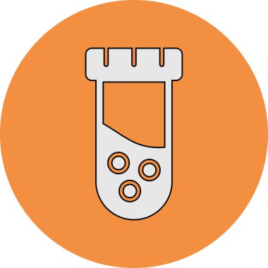 Tek test tüpü, basit doğrusal çizim