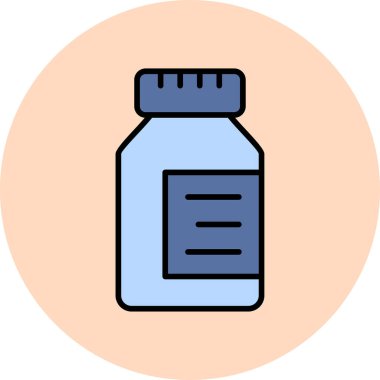 Hapların modern ikonunun vektör illüstrasyonu