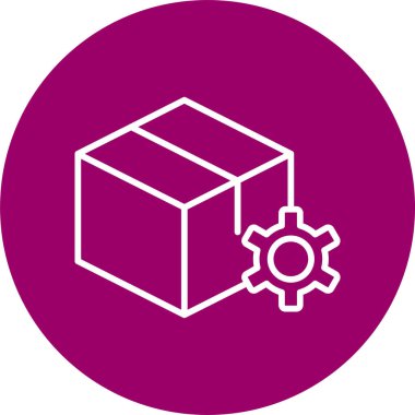 ürün web simgesi vektör illüstrasyonu