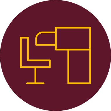 Sensorama web simgesi vektör illüstrasyonu