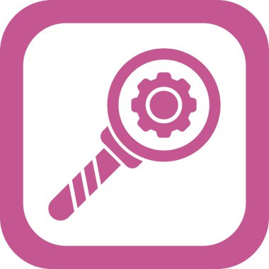 Basit bir Global simgesi. vektör tasarımı