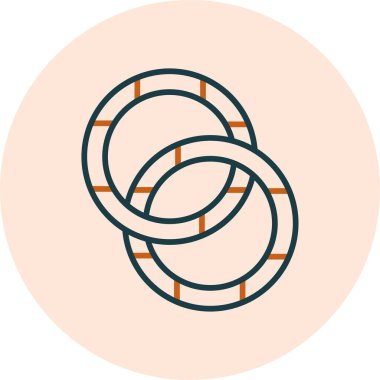 Saç Tıraşı Web ikonu vektör illüstrasyonu